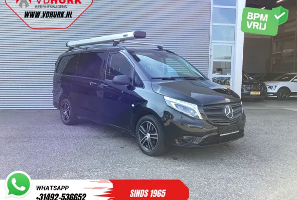 116 CDI Aut. L2 LED/ Standkachel/ Stoelverw./ Carplay/ Camera/ Cruise/ Trekhaak/ Airco