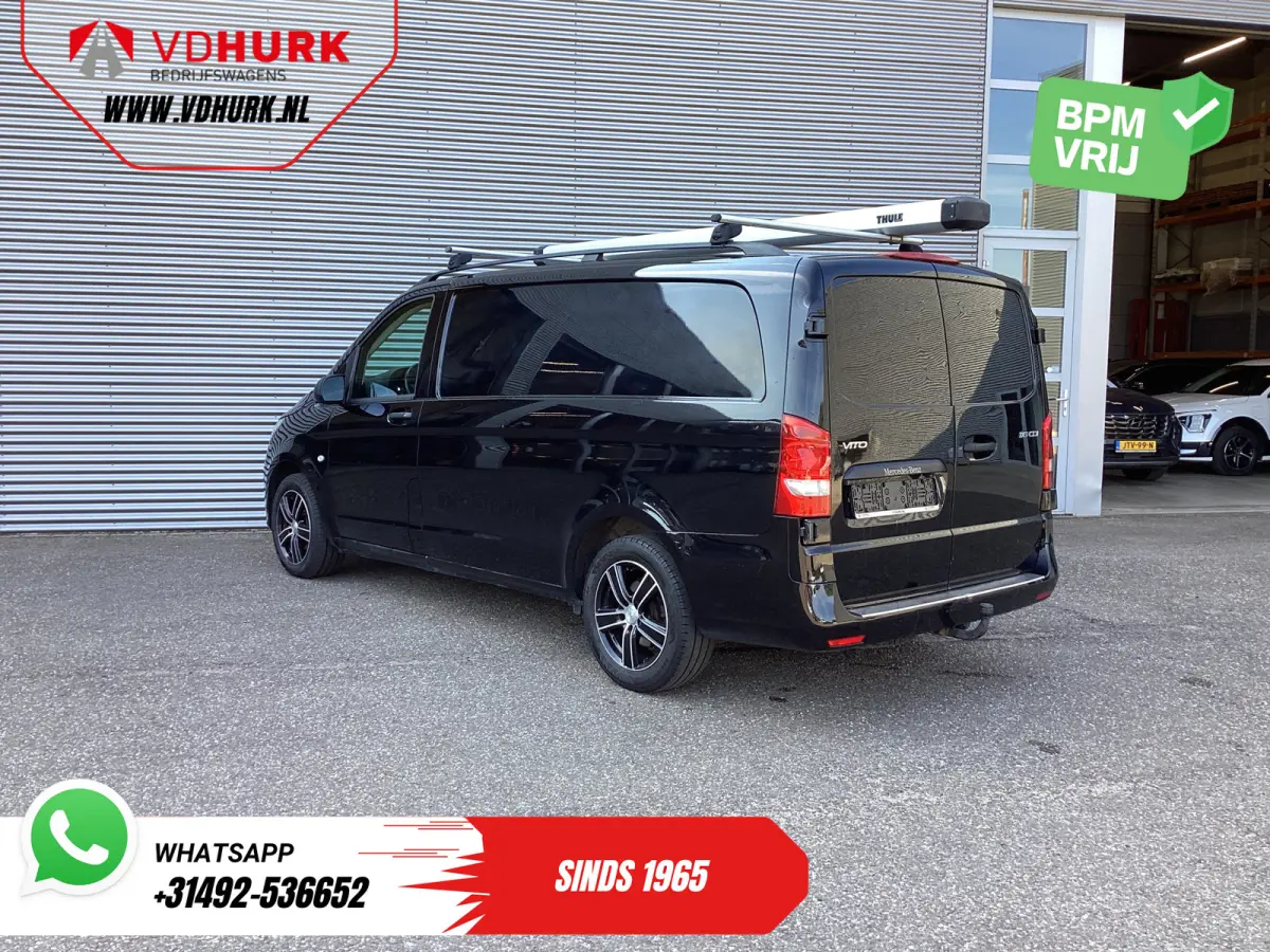 116 CDI Aut. L2 LED/ Standkachel/ Stoelverw./ Carplay/ Camera/ Cruise/ Trekhaak/ Airco