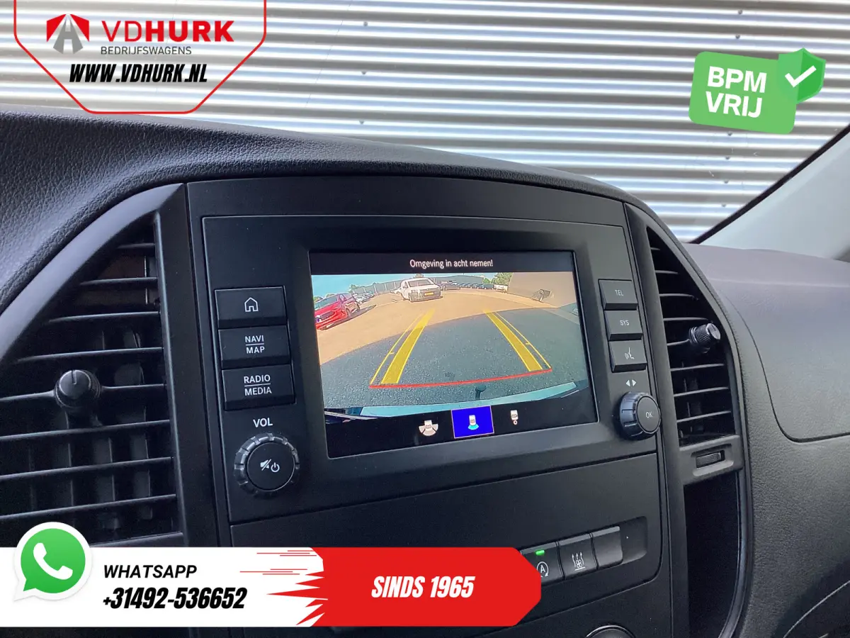 116 CDI Aut. L2 LED/ Standkachel/ Stoelverw./ Carplay/ Camera/ Cruise/ Trekhaak/ Airco