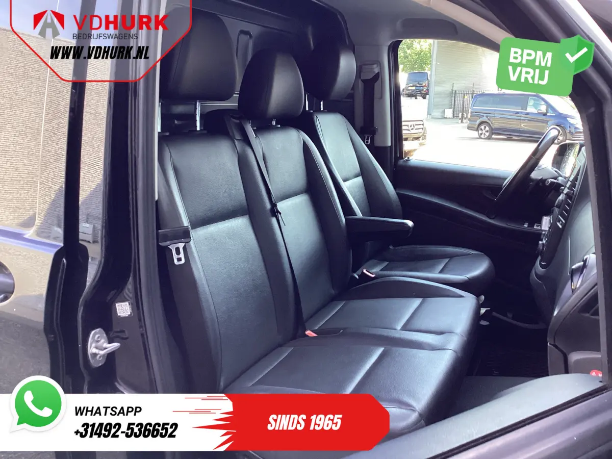 116 CDI Aut. L2 LED/ Standkachel/ Stoelverw./ Carplay/ Camera/ Cruise/ Trekhaak/ Airco