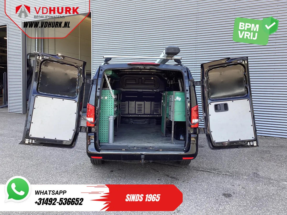 116 CDI Aut. L2 LED/ Standkachel/ Stoelverw./ Carplay/ Camera/ Cruise/ Trekhaak/ Airco