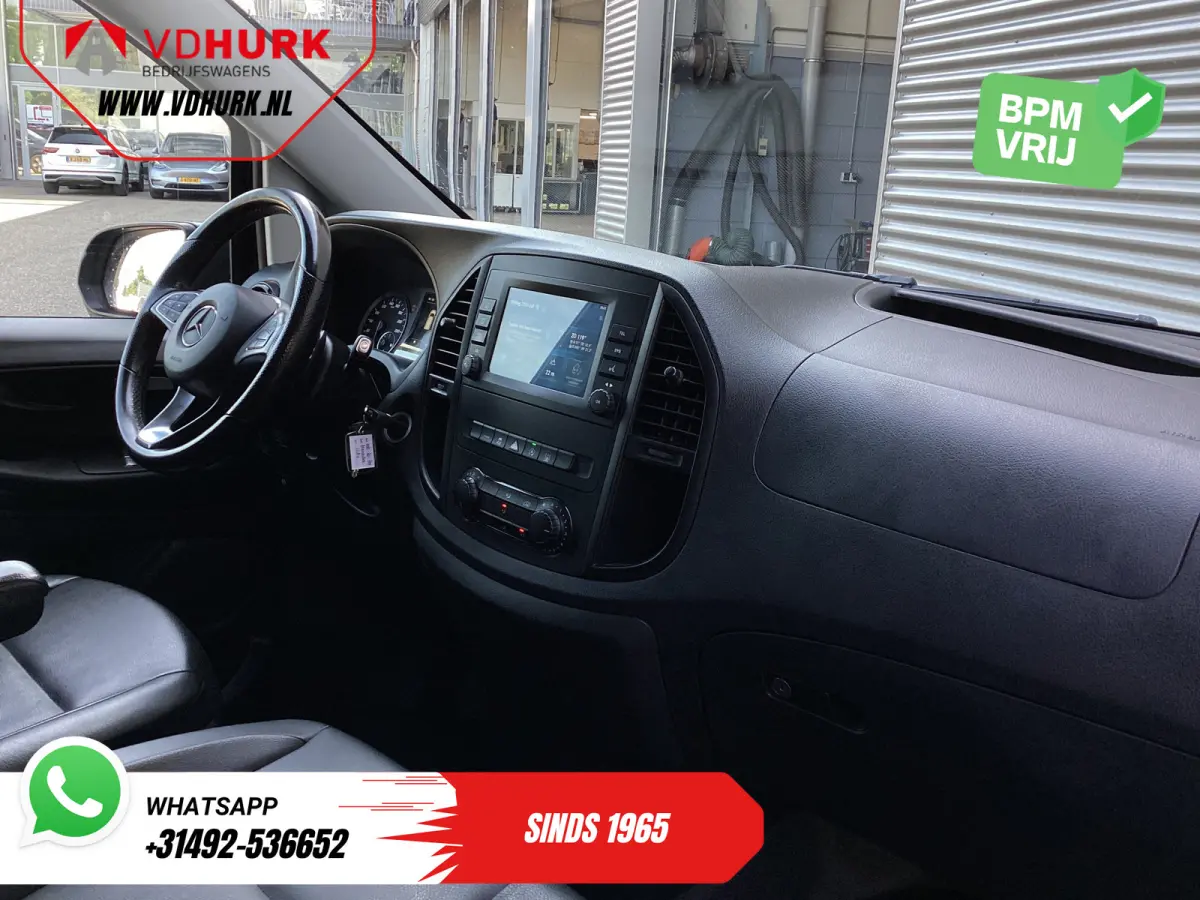 116 CDI Aut. L2 LED/ Standkachel/ Stoelverw./ Carplay/ Camera/ Cruise/ Trekhaak/ Airco