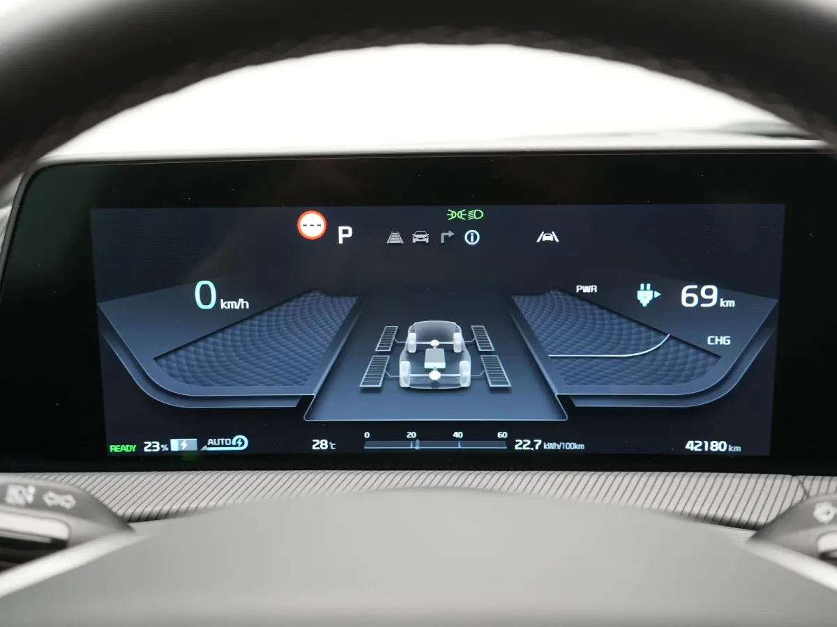 GT-Line AWD 77.4 kWh 325pk Dealer O.H. | Adaptive Cruise | Head Up | 360 Camera | Alcantara Sportstoelen Ventilatie & Memory | Meridian Audio | Keyless | Blis | Apple Carplay | Stoelen & Stu