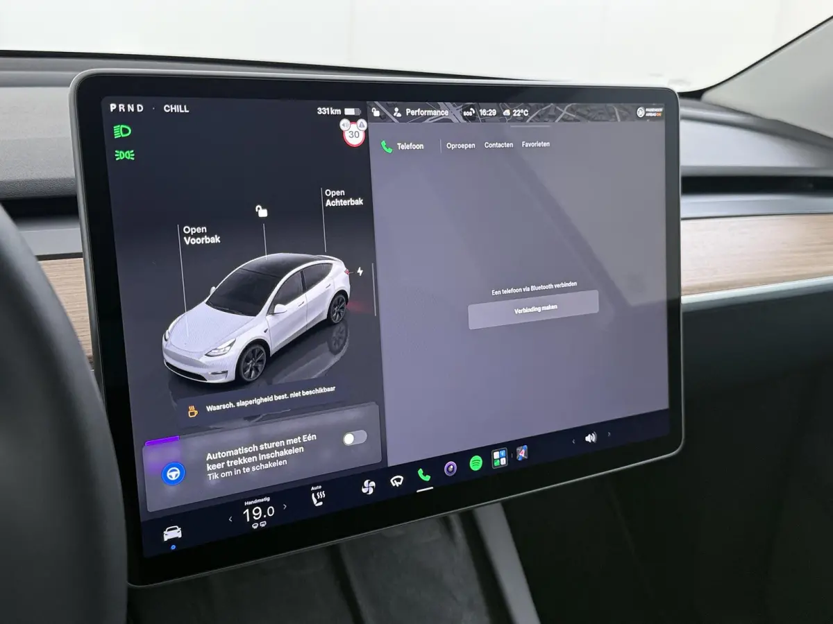 Long Range RWD 75 kWh LONG RANGE FSD! | FULL SELF DRIVE OP DE AUTO (UNIEK, GEEN ABONNEMENT MAAR GEKOCHT )|