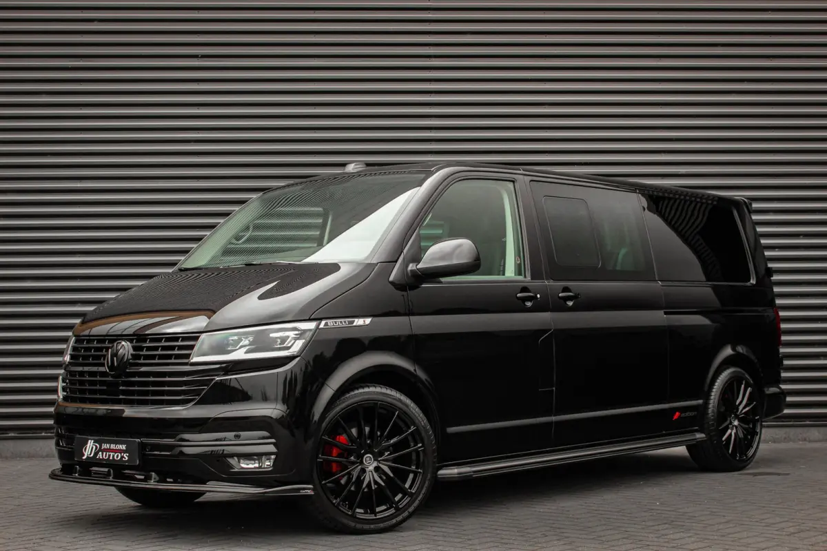 2.0 TDI L2H1 150PK BULLI DC DUBBEL CABINE / JB-EDITION / FULL OPTIONS / LEDER BEKLEDING / FULL BLACK /APPLE