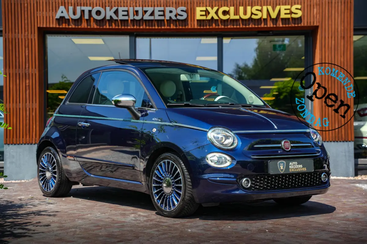 0.9 TwinAir T Riva Schuifdak Leer Navigatie Cruise Control PDC
