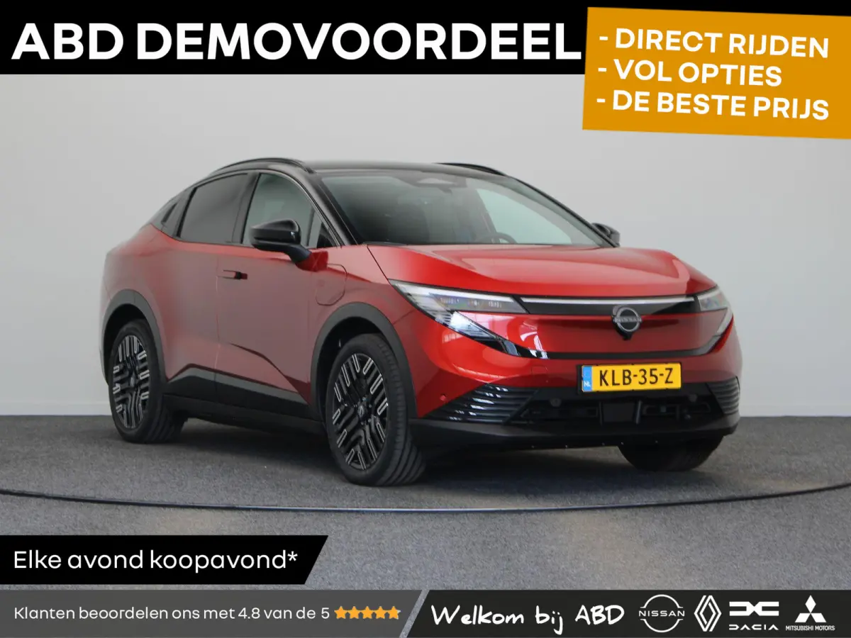 Evolve 52 kWh | Panoramadak | 445km WLTP | Bose Audio | Head-Up Display | Elektrische Achterklep |