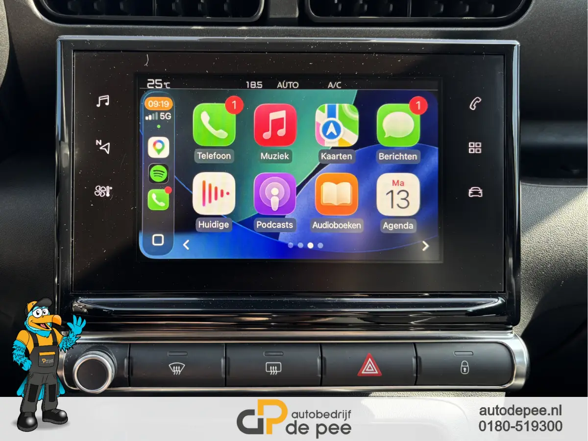 1.2 PureTech Feel GARANTIE/TREKHAAK/CRUISE/CLIMA/CARPLAY/PARKEERSENSOREN rijklaarprijs!
