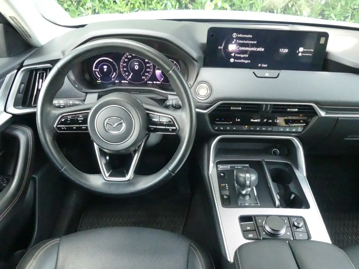2.5 e-SkyActiv PHEV Homura | TREKHAAK | CAMERA | STUUR+STOELVERWARMING | STOELVENTILATIE | DODEHOEKDETECTIE | ELEKTRISCH VERSTELBARE BESTUURDERSSTOEL MET GEHEUGEN | PARKEERSENSOREN V+A | HEA
