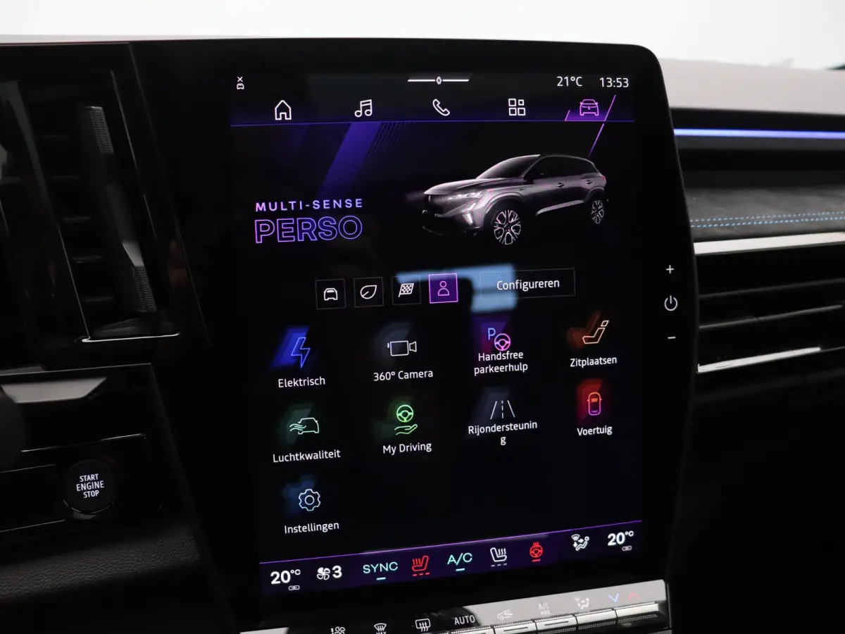 E-Tech full hybrid 200pk esprit Alpine | Vijf jaar garantie | 4Control | Panoramisch dak | Harman Kardon | 360 graden camera |