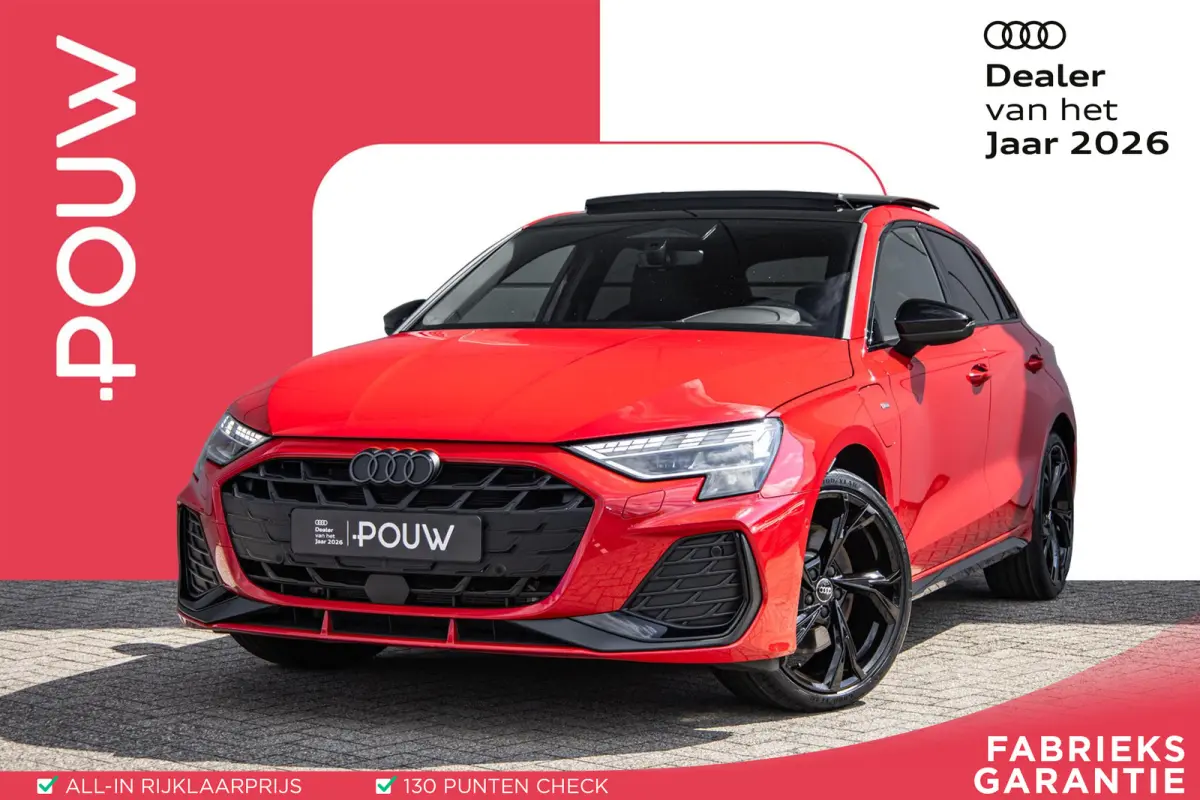 45 TFSIe 272pk S edition Competition | 19" LMV | Panoramadak | Sonos | Alcantara Stoel | Rode Stiksel