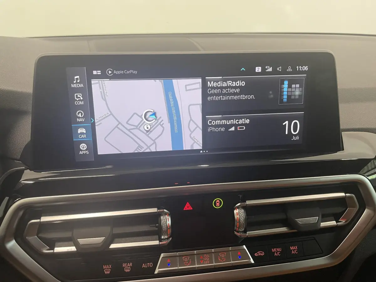 xDrive30e Trekhaak PDC VA + Camera Sportstoelen 19" M-Sport Stoelverwarming Cognac Leder Bekleding Privacy Glass DAB+ Navi Carplay Cruise Control