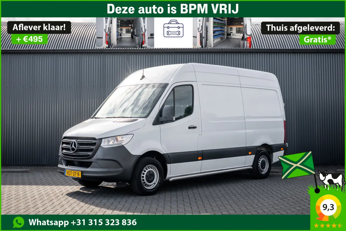 311 CDI RWD L2H2 | Volledig Ingericht | Mbux | Camera | Climatronic