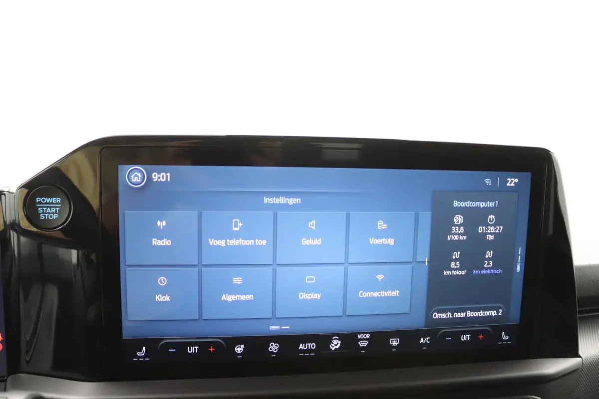 Tourneo 340 2.5 PHEV L2H1 Limited | 8-Persoons | Trekhaak | Toegang zero emissiezone  | CarPlay/Android Auto | Camera | Schuifdeur | LED | Keyless | Lichtmetalen Velgen | Stoelverwarming | M