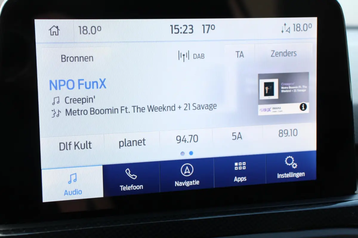 1.0 EcoBoost ST Line 125 Pk Navigatie Adaptive Cruise Control Trekhaak Head Up Display Privacy Glass Lane Assist
