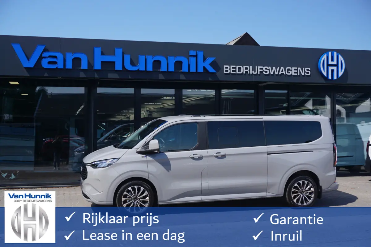 Tourneo 340L 2.5 PHEV 233PK Titanium X PRIJS INCL. BPM Luxe 8 Zits, Leder, 19" LM, B&O, Pano, Elec. Schuifdeur, Trekhaak!! NR. TR2