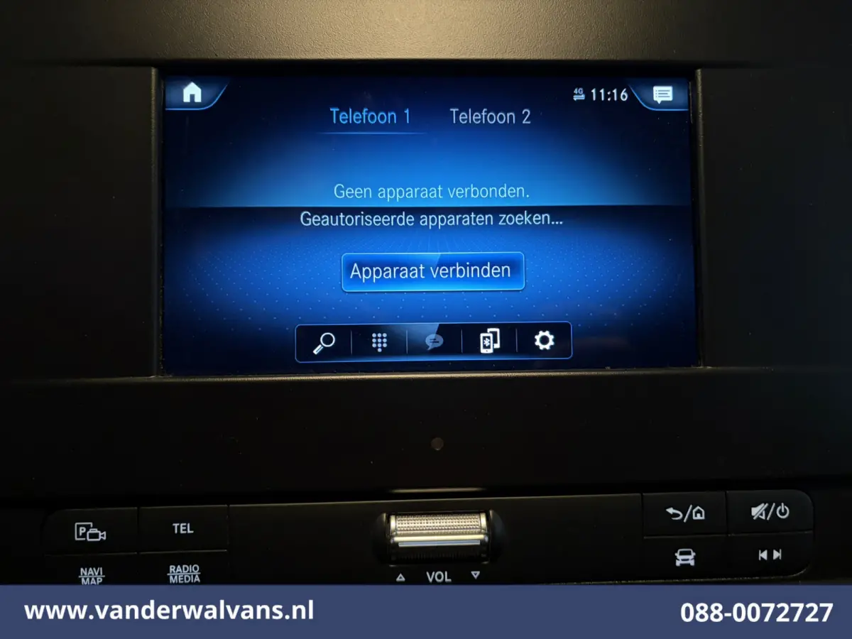 314 CDI 143pk L2H2 Euro6 Airco | Navigatie | Trekhaak | Camera | Apple Carplay Android Auto, Trap, Leder, Bijrijdersbank