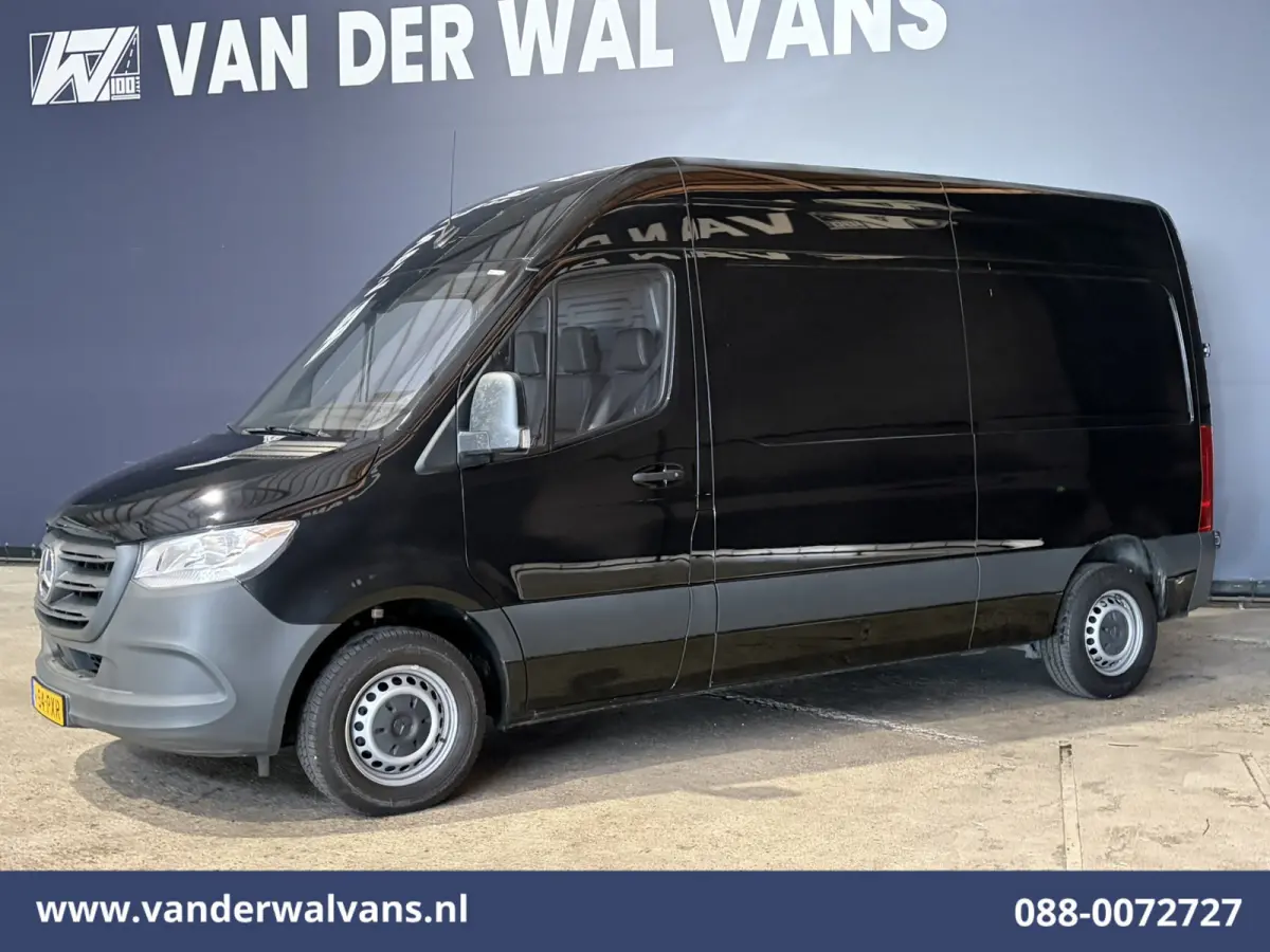 314 CDI 143pk L2H2 Euro6 Airco | Navigatie | Trekhaak | Camera | Apple Carplay Android Auto, Trap, Leder, Bijrijdersbank