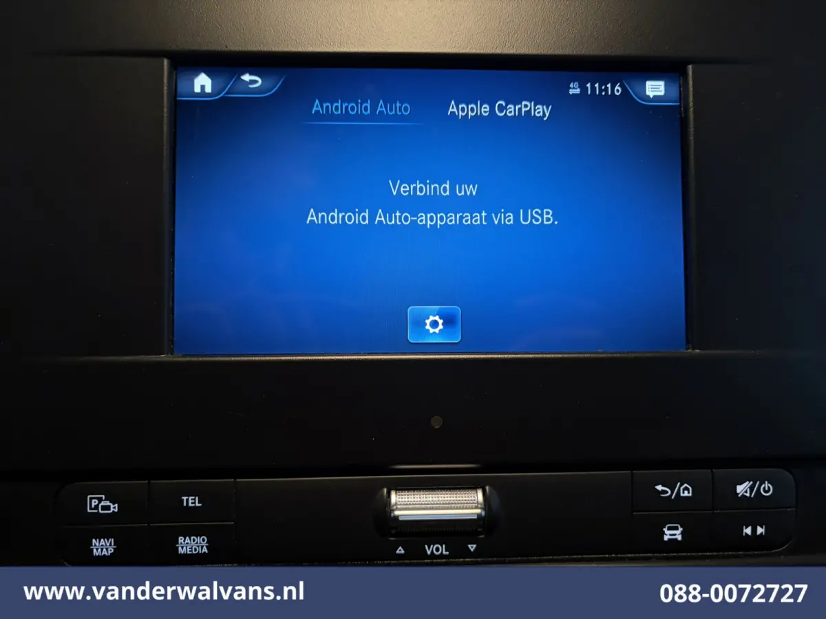 314 CDI 143pk L2H2 Euro6 Airco | Navigatie | Trekhaak | Camera | Apple Carplay Android Auto, Trap, Leder, Bijrijdersbank