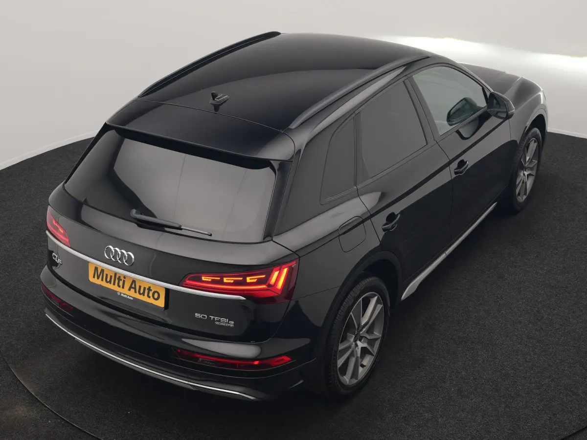 50 TFSI e S Line PHEV 300pk Dealer O.H. | Matrix LED | 360 Camera | Bang & Olufsen Audio | Sfeerverlichting | Keyless | Elektrische Sportstoelen Verwarmd | Navigatie | DAB | Cruise Control |