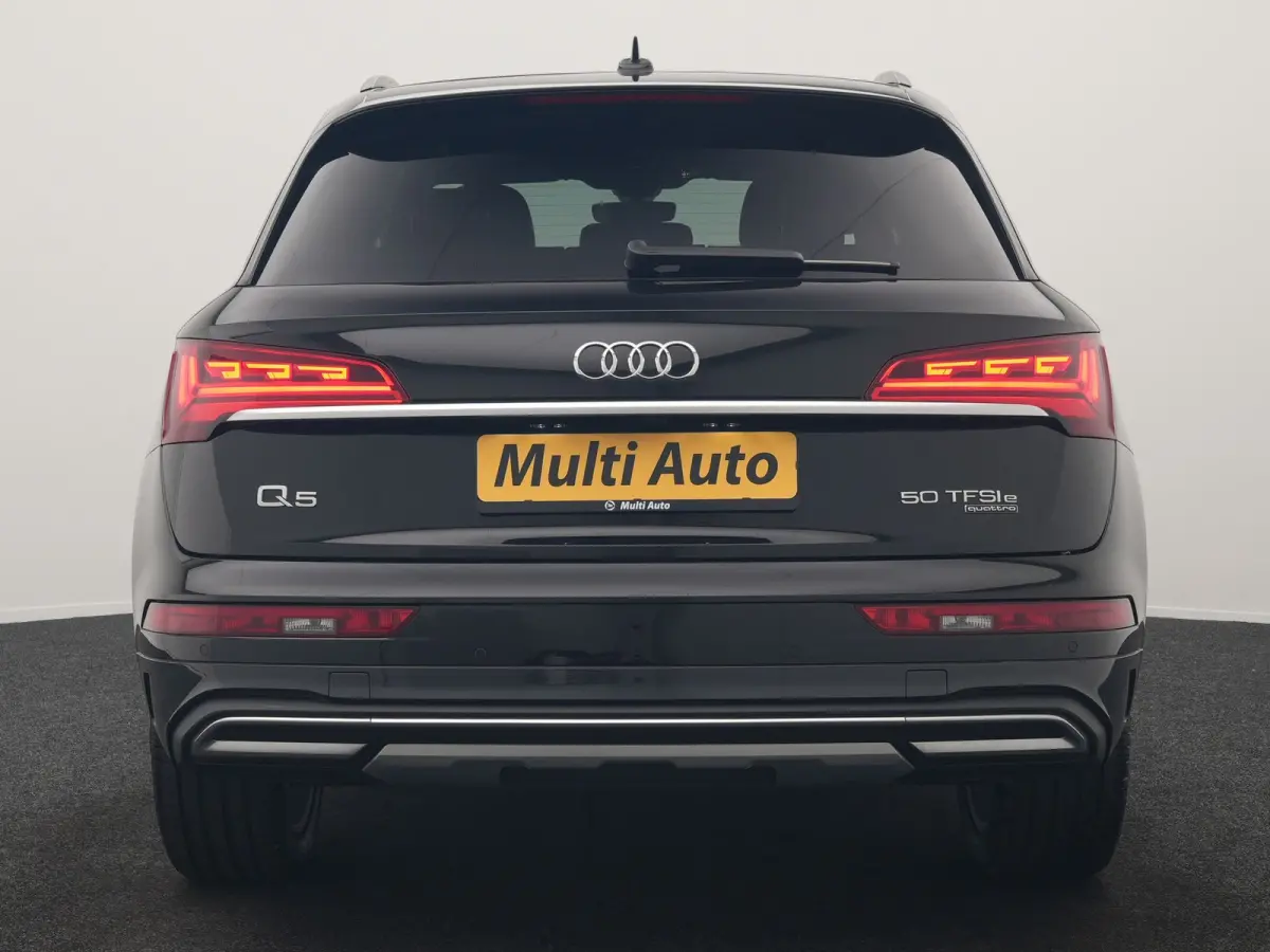 50 TFSI e S Line PHEV 300pk Dealer O.H. | Matrix LED | 360 Camera | Bang & Olufsen Audio | Sfeerverlichting | Keyless | Elektrische Sportstoelen Verwarmd | Navigatie | DAB | Cruise Control |