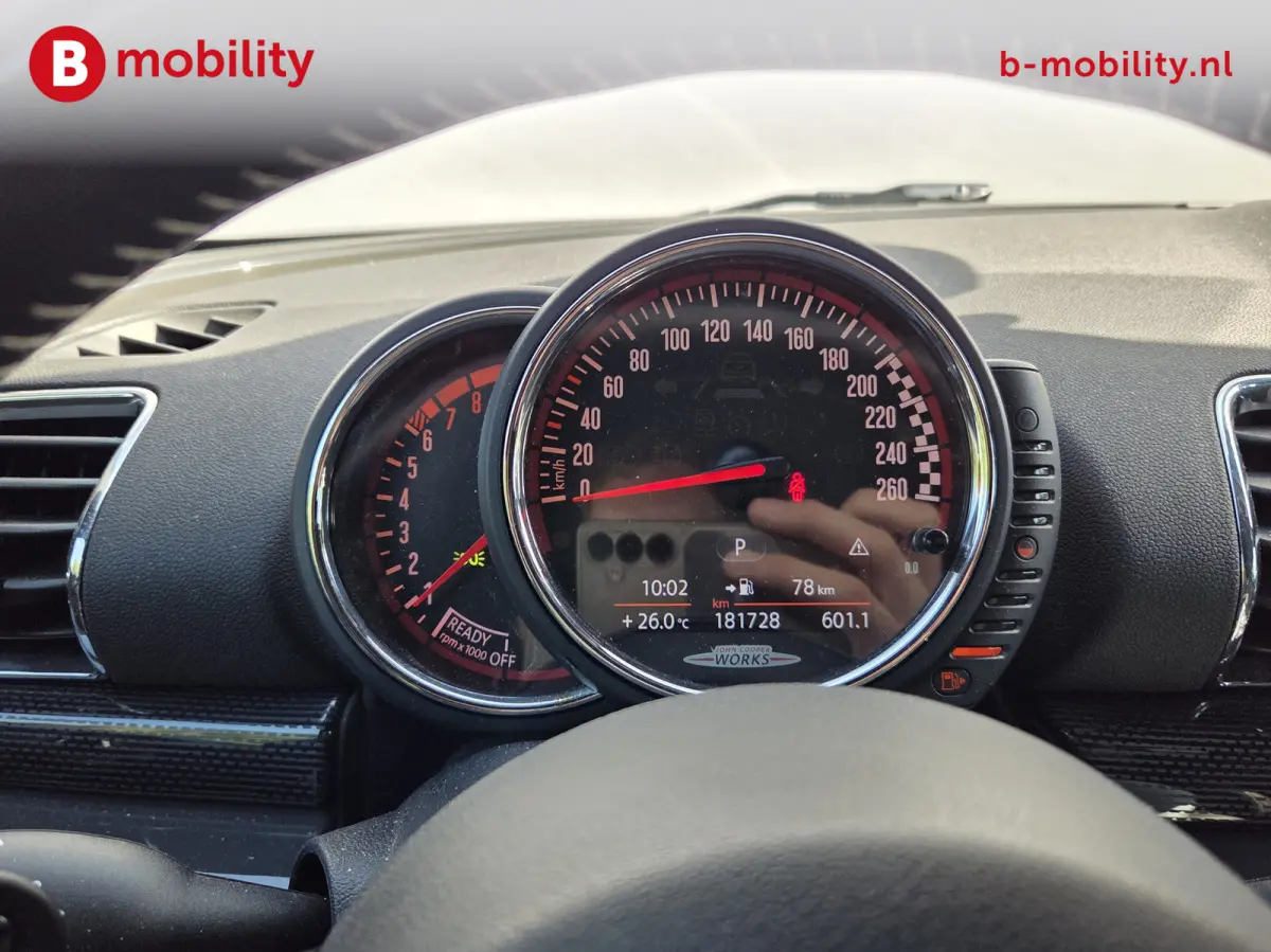 2.0 John Cooper Works ALL4 Chili | LED | Navigatie | PDC | Cruise Control | Sportstoelen