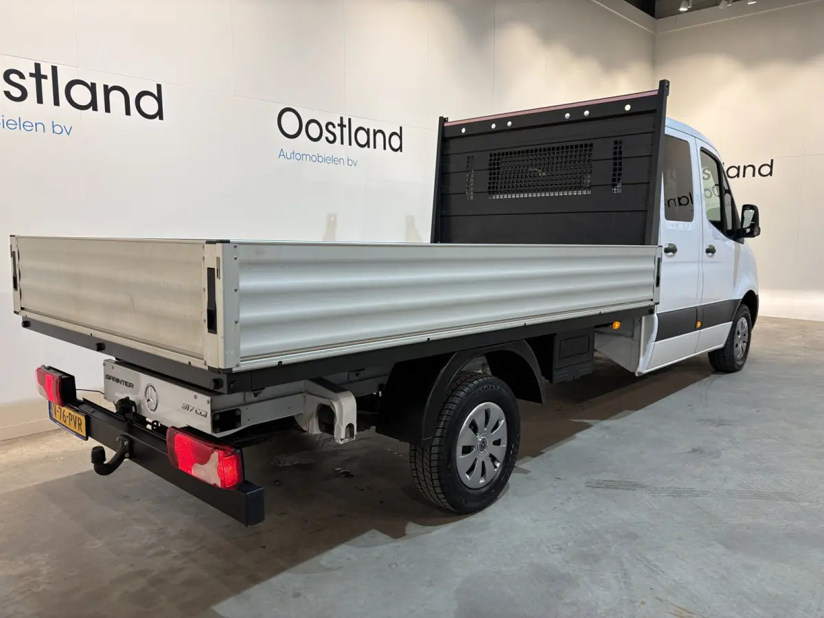 317 CDI L3 Open Laadbak / Trekhaak 3.500 KG / Airco / Mbux / Navigatie / 42.800 KM !!