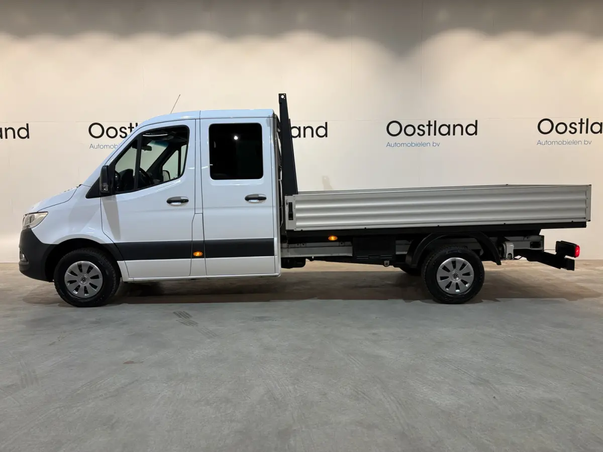 317 CDI L3 Open Laadbak / Trekhaak 3.500 KG / Airco / Mbux / Navigatie / 42.800 KM !!
