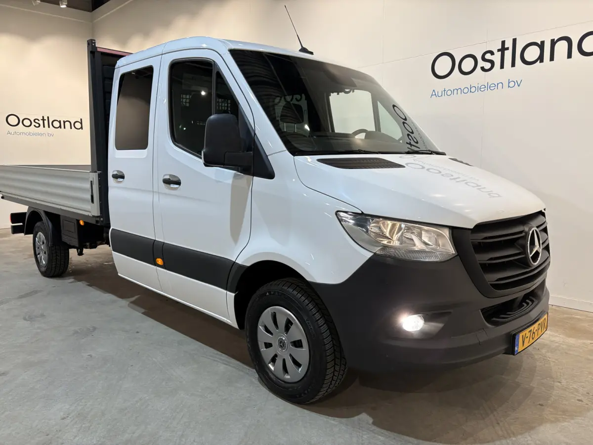 317 CDI L3 Open Laadbak / Trekhaak 3.500 KG / Airco / Mbux / Navigatie / 42.800 KM !!