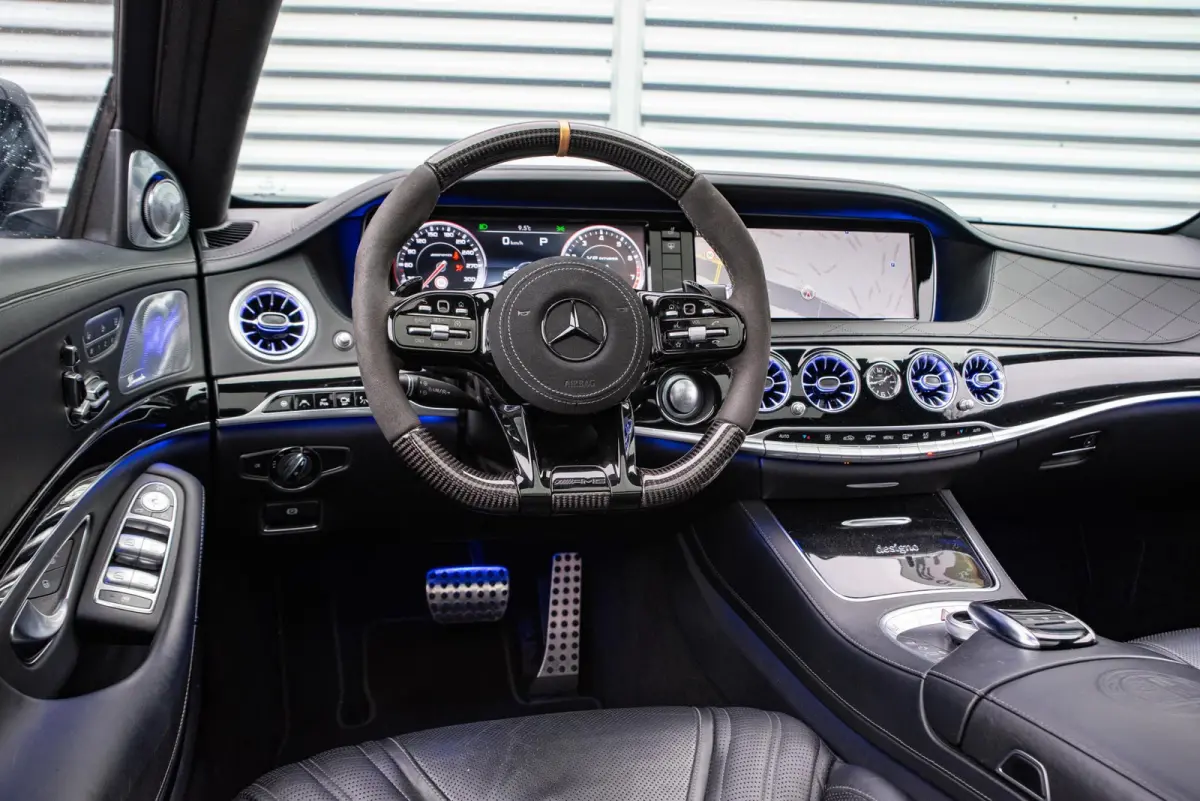 AMG 63 4Matic Lang Mercedes-Benz S-klasse 63 AMG 4Matic Lang Panodak Burmester Keyless 360cam 22''LM