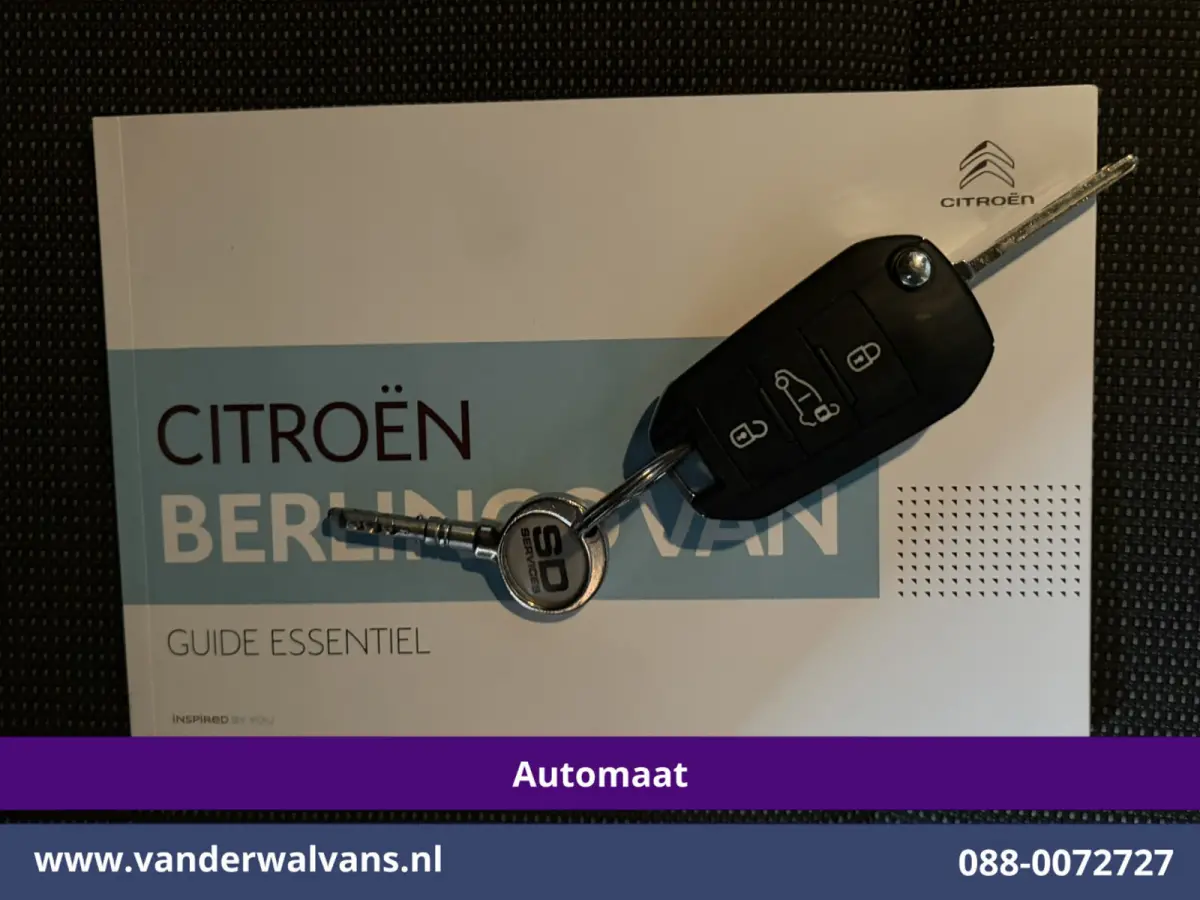 1.2 PureTech 130pk Automaat Benzine L1H1 Euro6 Airco | 3-Zits | Camera | Apple Carplay Cruisecontrol, Android Auto, Parkeersensoren