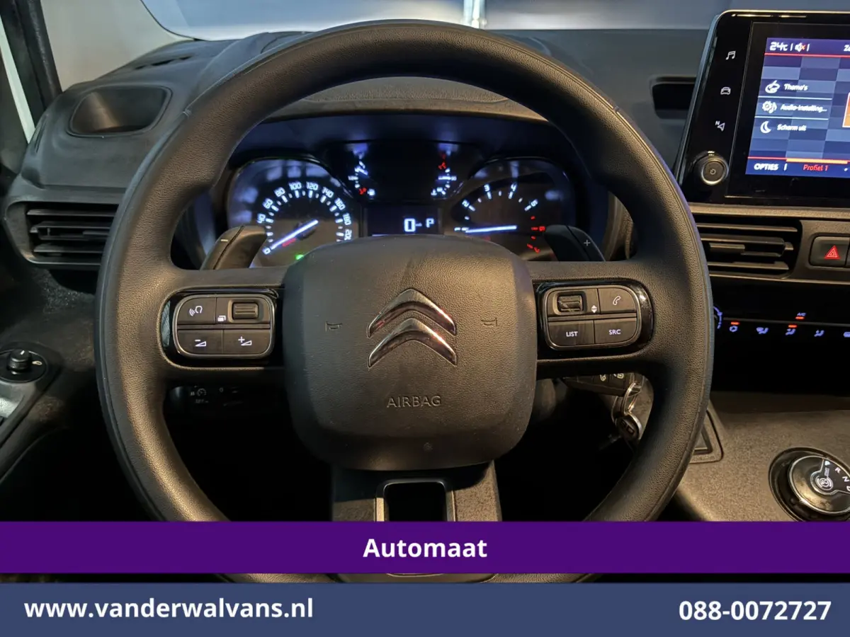 1.2 PureTech 130pk Automaat Benzine L1H1 Euro6 Airco | 3-Zits | Camera | Apple Carplay Cruisecontrol, Android Auto, Parkeersensoren