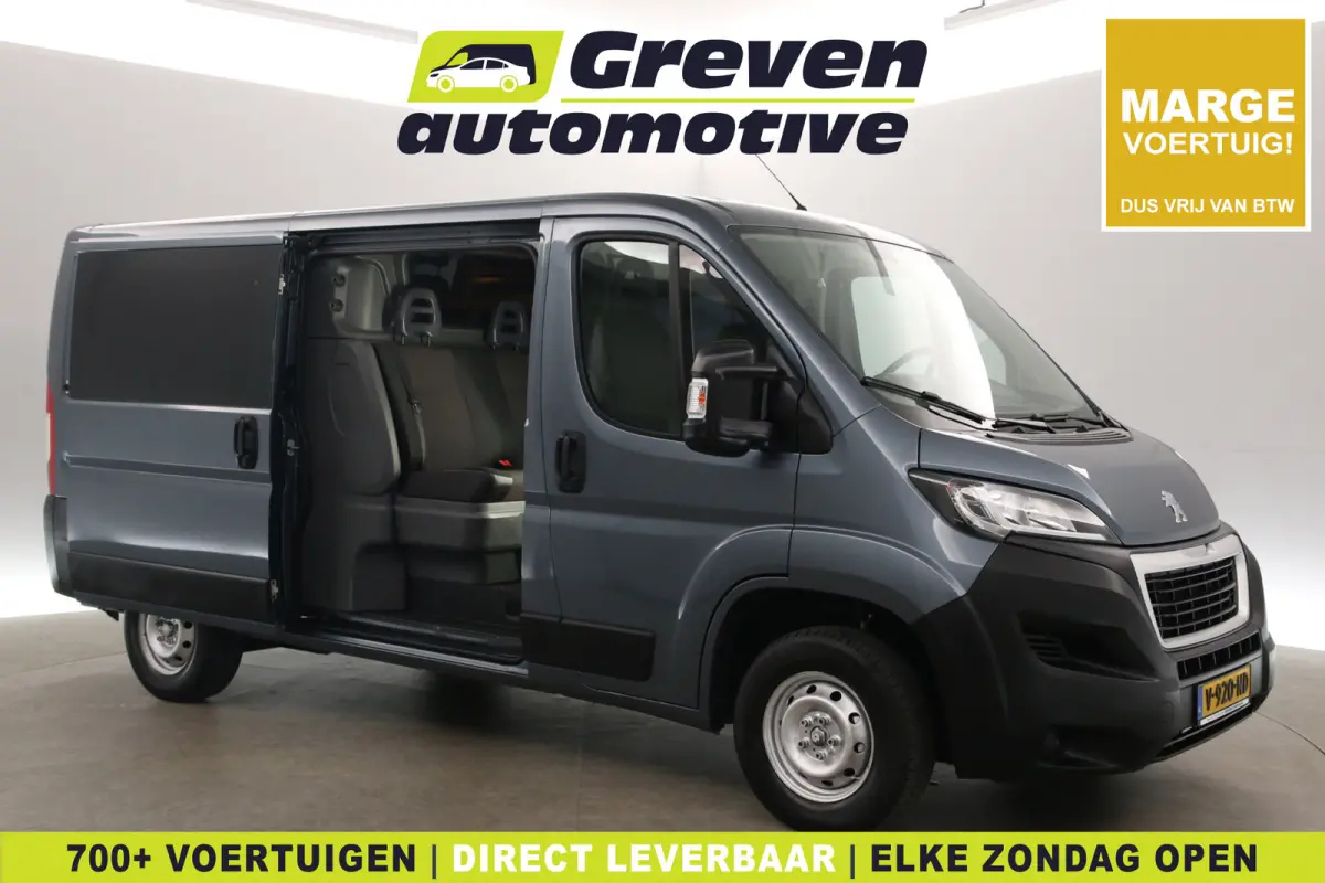 2.0 BlueHDI L2H1 | Dubbele Cabine | Marge | Airco | Camera | Cruise | Trekhaak | LED