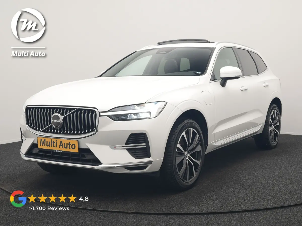 T6 AWD Plus Bright LONG RANGE PHEV 350pk Dealer O.H. | Trekhaak Af Fabriek | Panodak | Adaptive Cruise | Camera | Lederen Sportstoelen Memory & Verwarmd | Keyless | Blis | Stuur Verwarmd | G