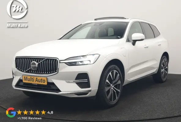 T6 AWD Plus Bright LONG RANGE PHEV 350pk Dealer O.H. | Trekhaak Af Fabriek | Panodak | Adaptive Cruise | Camera | Lederen Sportstoelen Memory & Verwarmd | Keyless | Blis | Stuur Verwarmd | G
