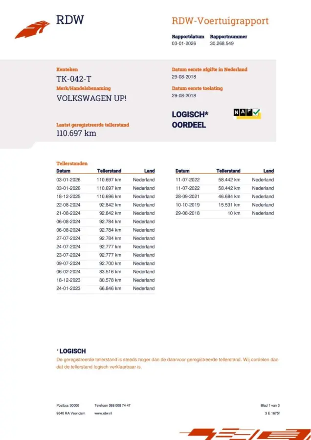 Up! 1.0 BMT Move UP! | AIRCO | BLUETOOTH