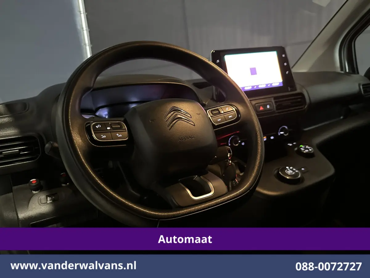 1.2 PureTech 130pk Automaat Benzine L1H1 Euro6 Airco | 3-Zits | Navigatie | Camera | Apple Carplay Cruisecontrol, Android Auto, Parkeersensoren