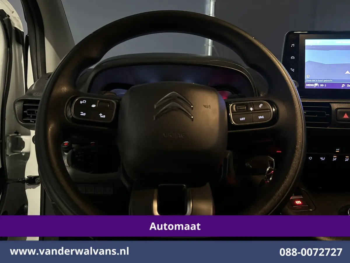 1.2 PureTech 130pk Automaat Benzine L1H1 Euro6 Airco | 3-Zits | Navigatie | Camera | Apple Carplay Cruisecontrol, Android Auto, Parkeersensoren