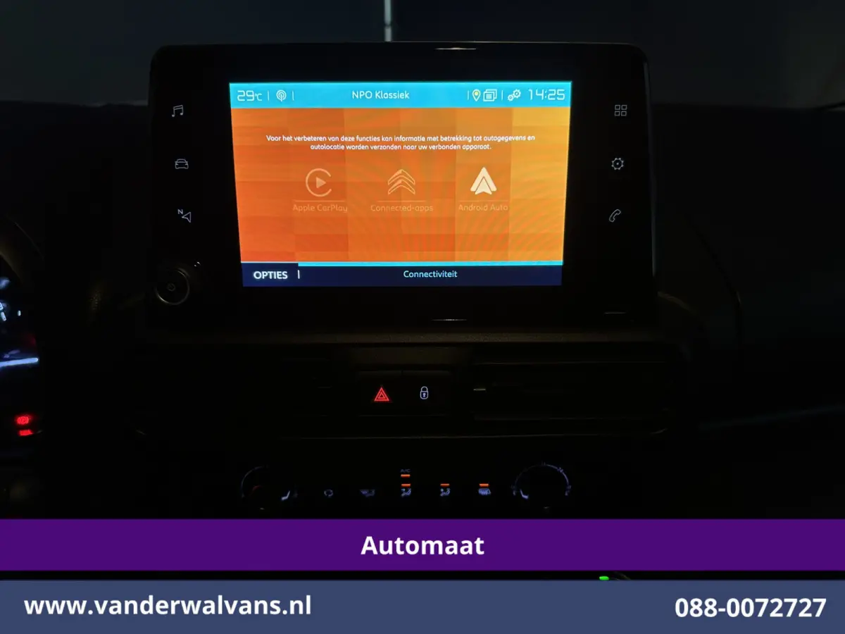 1.2 PureTech 130pk Automaat Benzine L1H1 Euro6 Airco | 3-Zits | Navigatie | Camera | Apple Carplay Cruisecontrol, Android Auto, Parkeersensoren
