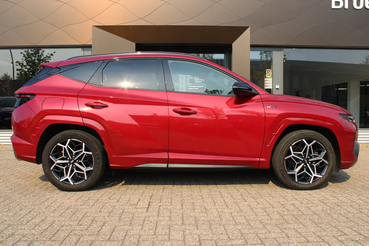 1.6 T-GDI PHEV N Line 4WD 265pk | Cruise control adaptief met Stop&Go | Dodehoekdetectie met correctie | Elektrisch bedienbare achterklep met sensorsturing