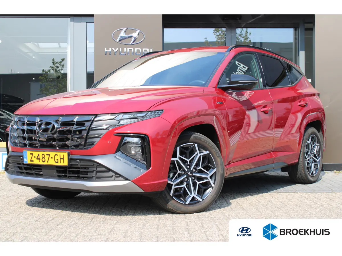 1.6 T-GDI PHEV N Line 4WD 265pk | Cruise control adaptief met Stop&Go | Dodehoekdetectie met correctie | Elektrisch bedienbare achterklep met sensorsturing