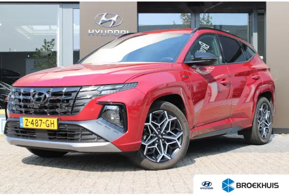 1.6 T-GDI PHEV N Line 4WD 265pk | Cruise control adaptief met Stop&Go | Dodehoekdetectie met correctie | Elektrisch bedienbare achterklep met sensorsturing