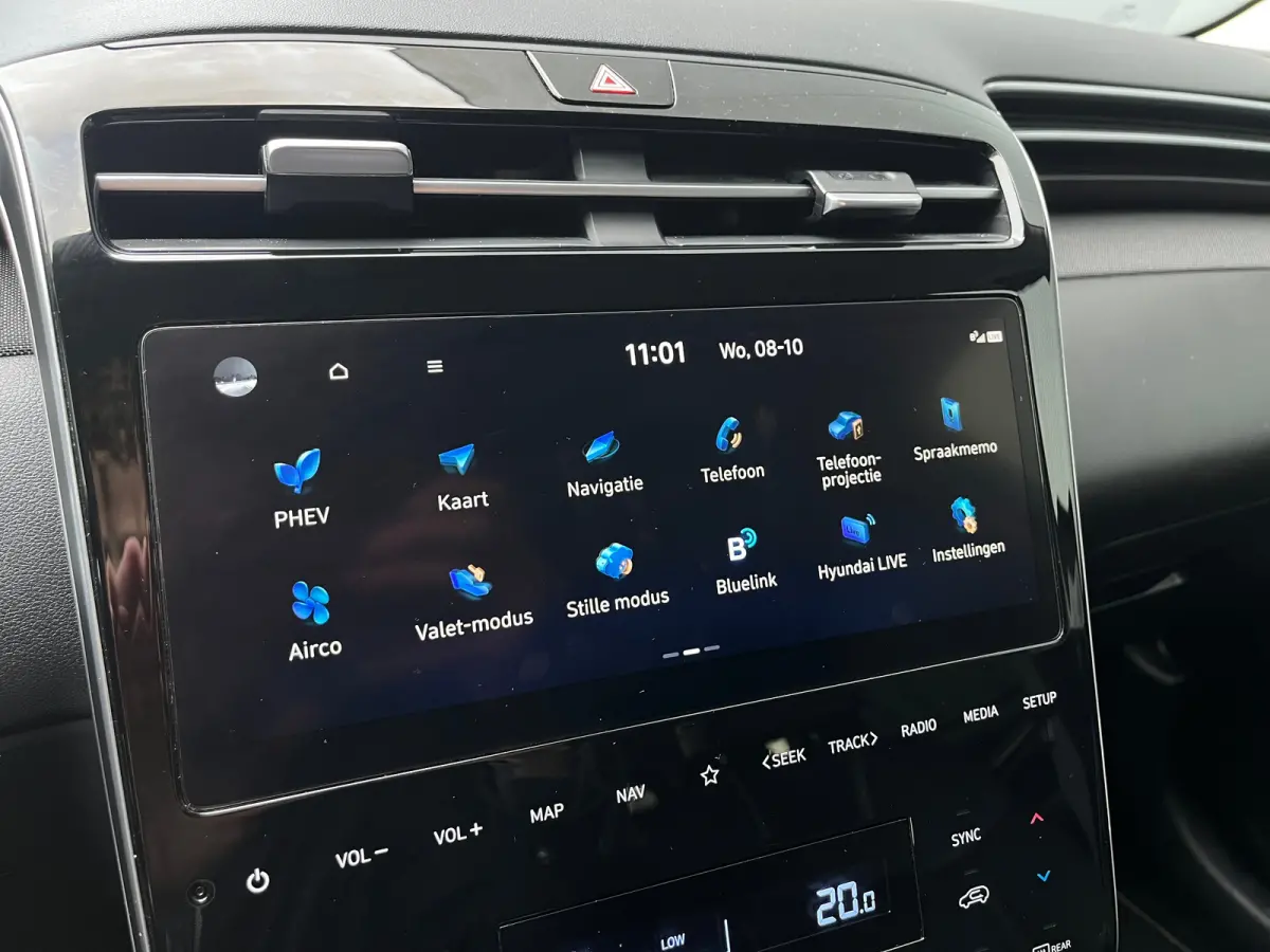 1.6 T-GDI 265pk PHEV Premium 4WD | Leder | Carplay | Climate | Keyless | Navigatie | Elek. Klep | Full - Led | 360 Camera | KRELL Audio | Elek. Stoelen | 19" Lichtmetaal | Winterpakket | Sto