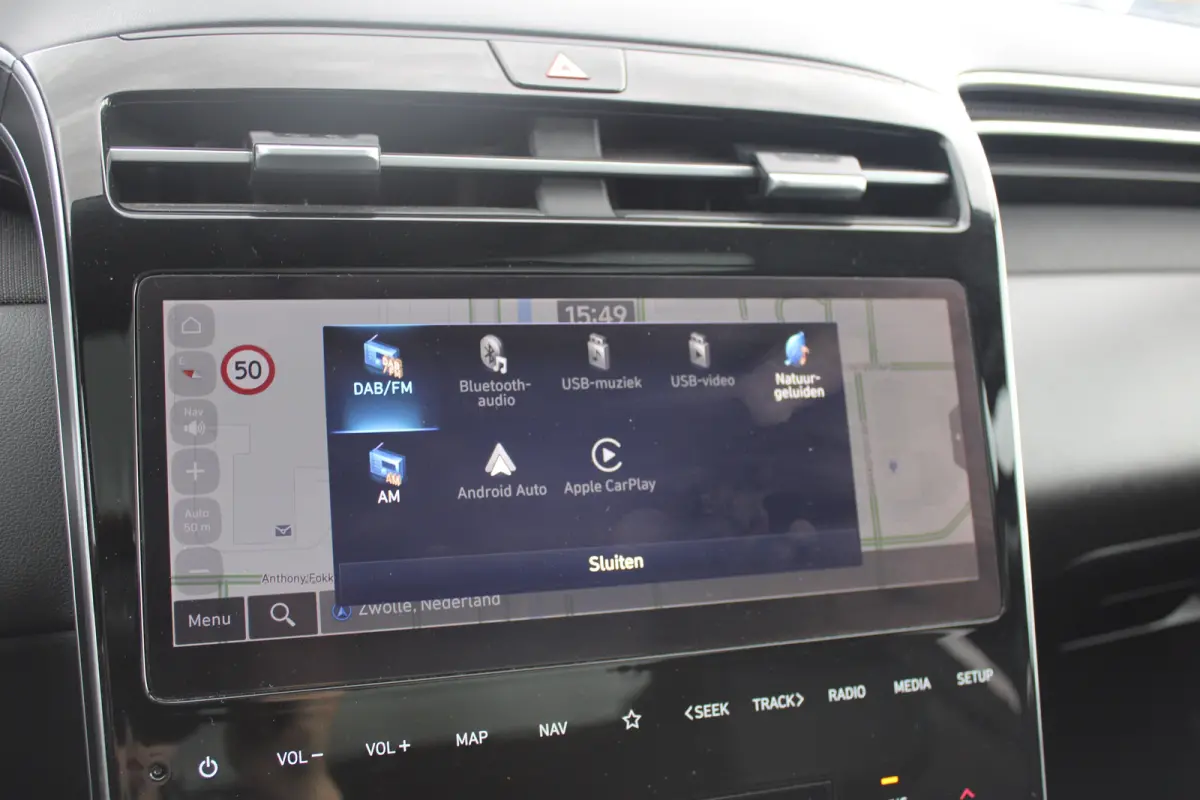 1.6 T-GDI 265pk PHEV Premium Sky 4WD | Schuifkanteldak | 360 camera | Lederen bekleding | | Achterbank verwarmd | Achteruitrij assistent | Airco (automatisch)
