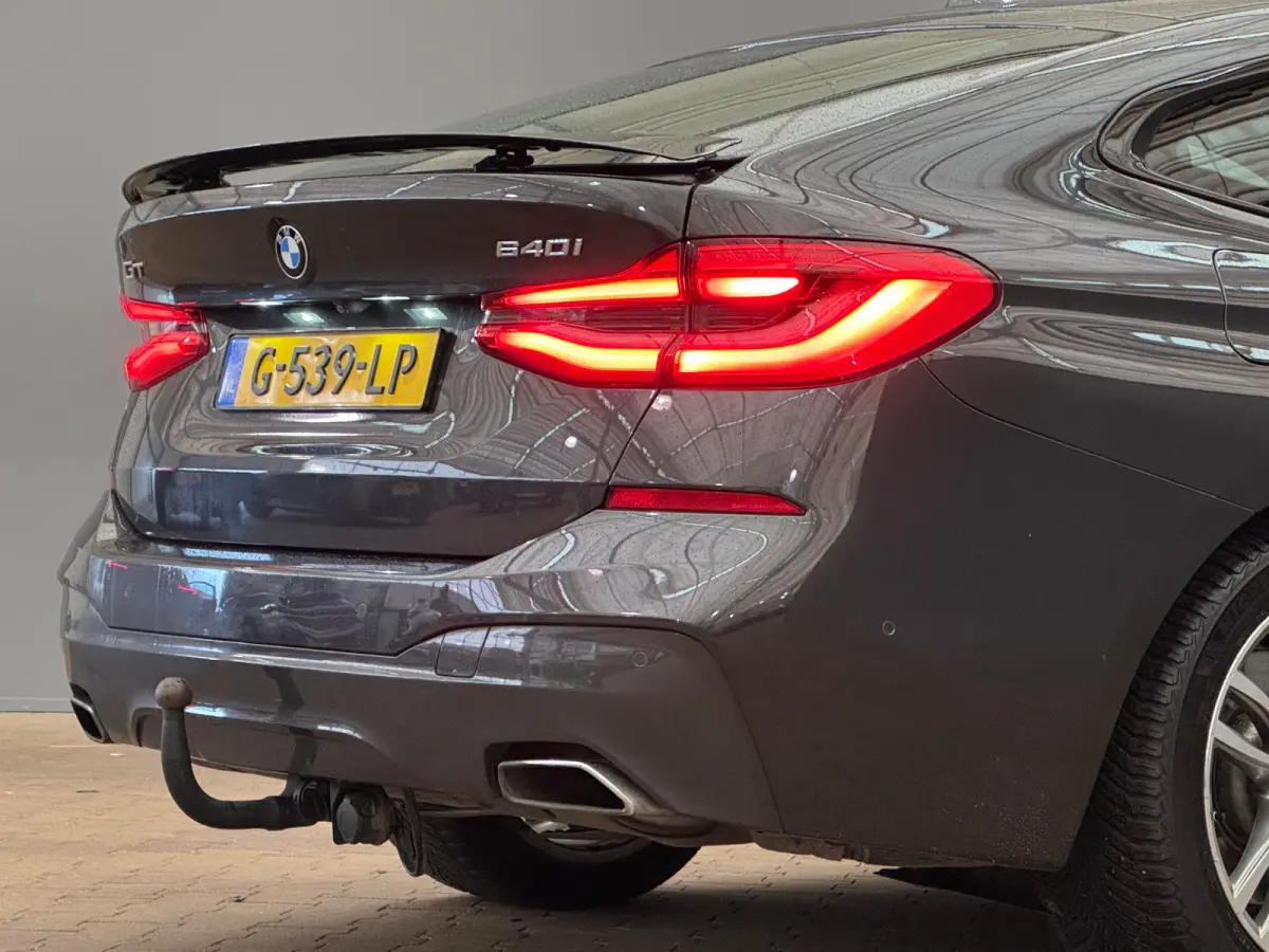 Gran Turismo 640i High Executive 2100KG Trekgewicht | M-Styling | Luxe Lederen Bekleding | Voor + Achter Stoelverwarming | Elek. Stoelen | Elek. Achterklep | Achterspoiler | Achterstoelen ve