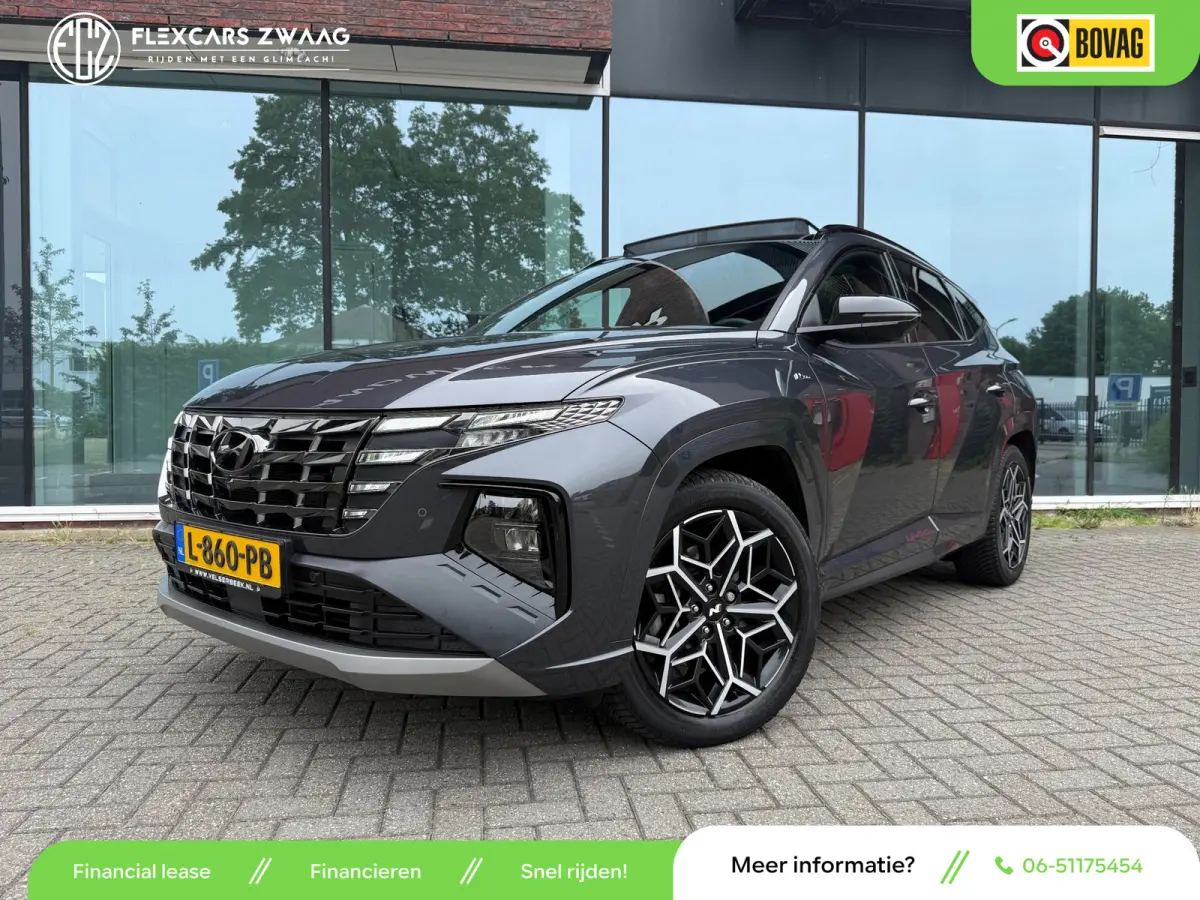1.6 T-GDI PHEV N Line Sky 4WD - Pano/Schuifdak - Navi - ORG.NL