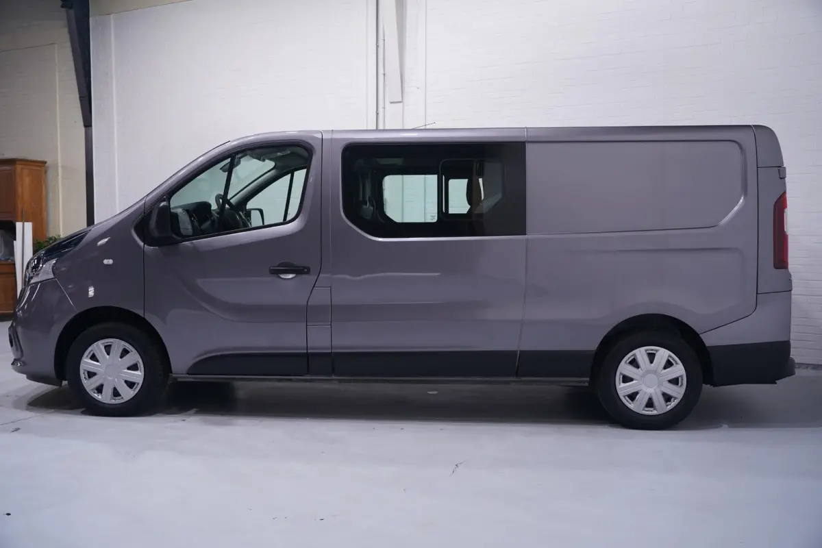 1.6 dCi 125 pk Dubbel Cabine L2 Navi, Trekhaak Airco ECC, Cruise Control, Slechts 117 dkm, 6-Zits