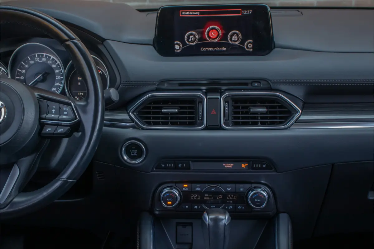 2.5 SkyActiv-G Exclusive-Line 4WD, 360 Camera, Adaptive Cruise, Trekhaak, Leder, Head-up, Memory, Stoel & Stuurverwarming.