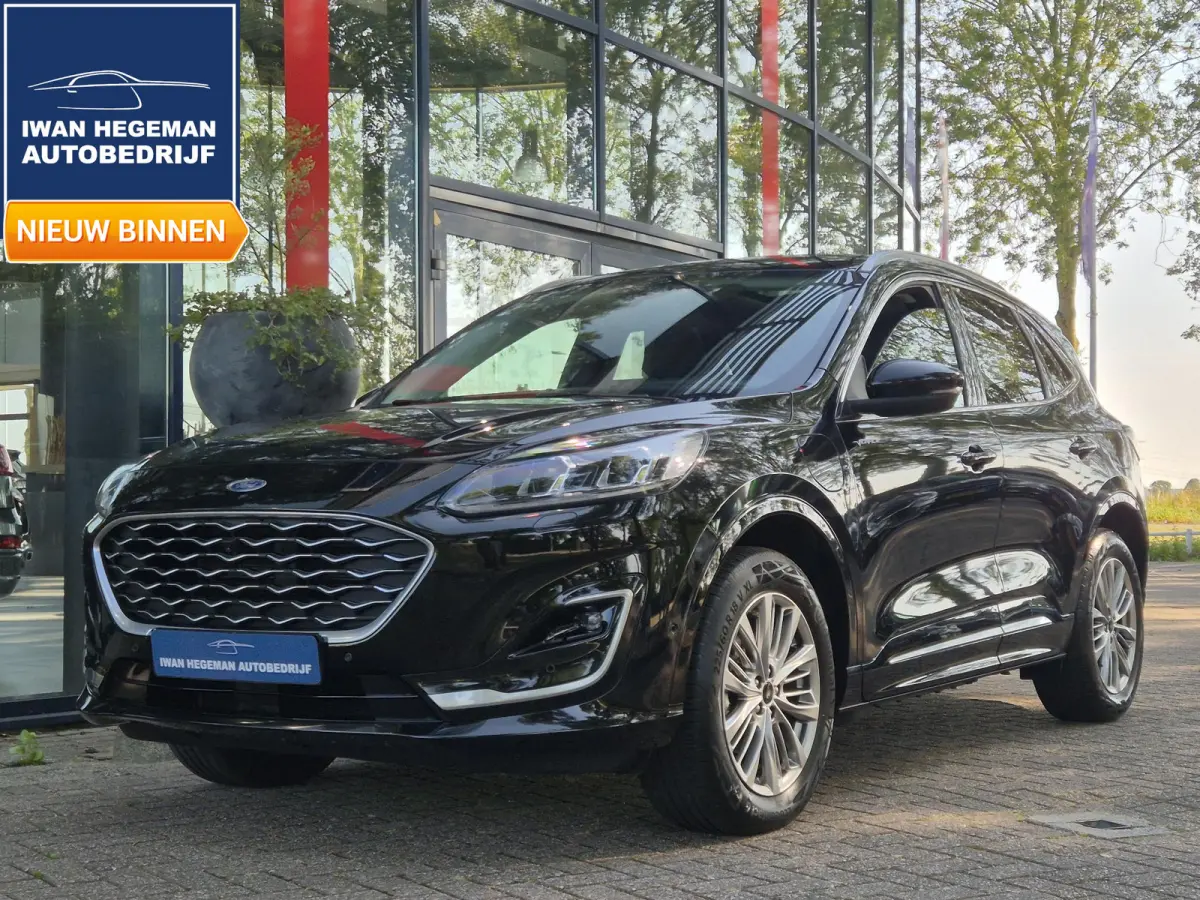 2.5 PHEV Vignale | SOH 85% | Schuif/kantel dak | Leer | Navigatie | Stuur + Stoel + voorruitverwarming | Cruise Control | Parkeersensoren + Camera