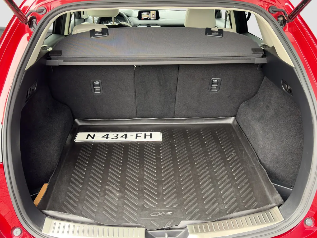 2.5 SkyActiv-G 194pk Luxury Automaat | 360 graden camera | Schuifdak | Leder | Carplay | Premium audio | Adaptive cruise controle | Bestuurdersstoel met geheugen | Elektrische achterklep | S